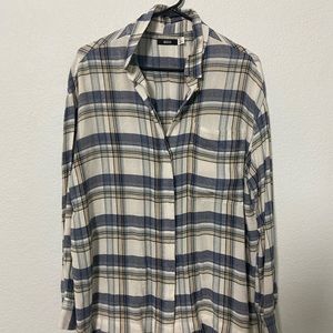 Plaid Button Up (super soft!)